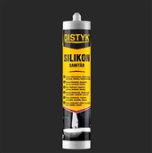 DEN BRAVEN DISTYK Sanitární silikon / Silikon Sanitär 280ml transparent